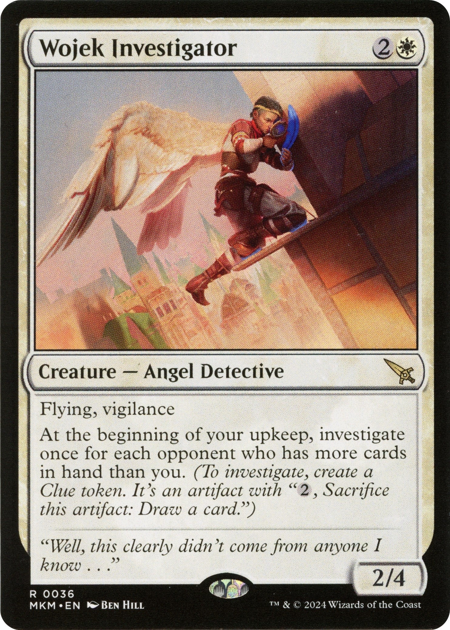 Wojek Investigator (a) (36) [MKM] - MTG Single
