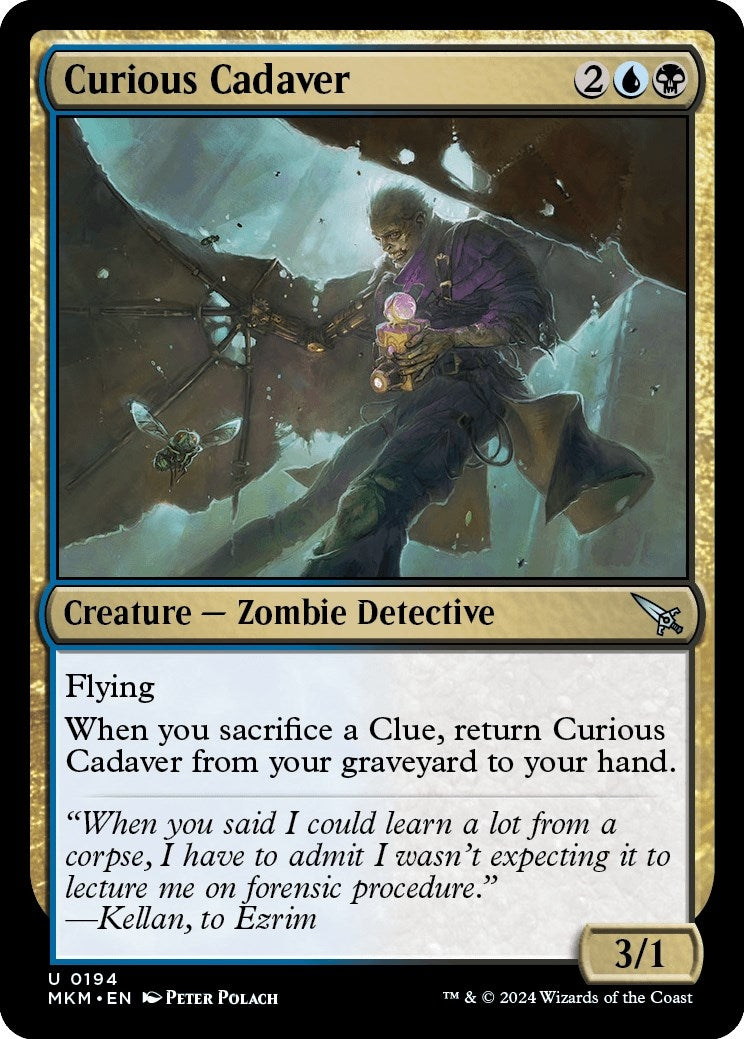 Curious Cadaver (194) [MKM] - MTG Single