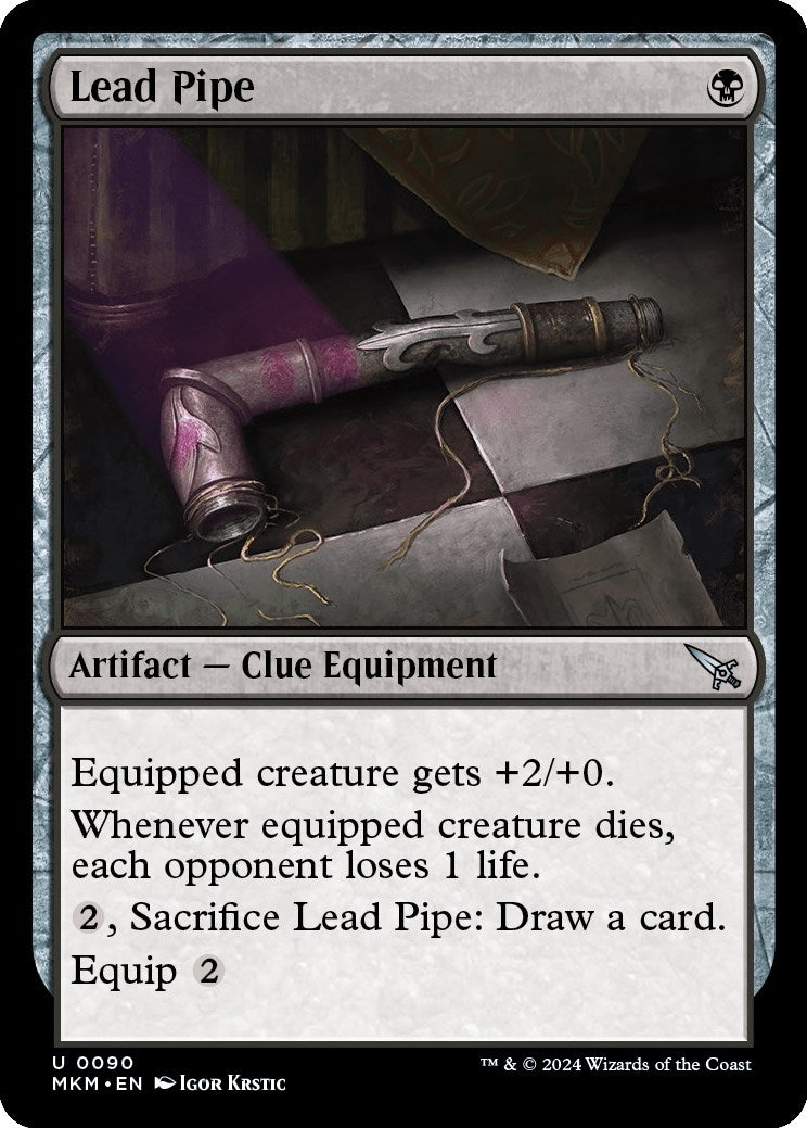 Lead Pipe (90) [MKM] - MTG Single