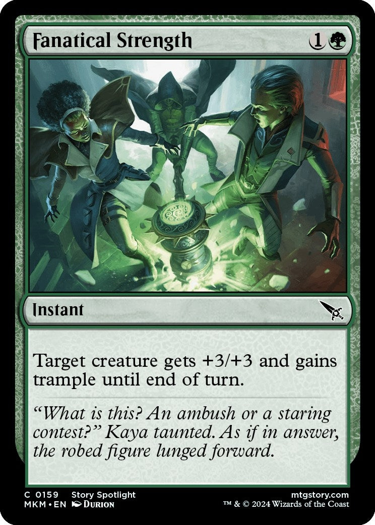 Fanatical Strength (159) [MKM] - MTG Single