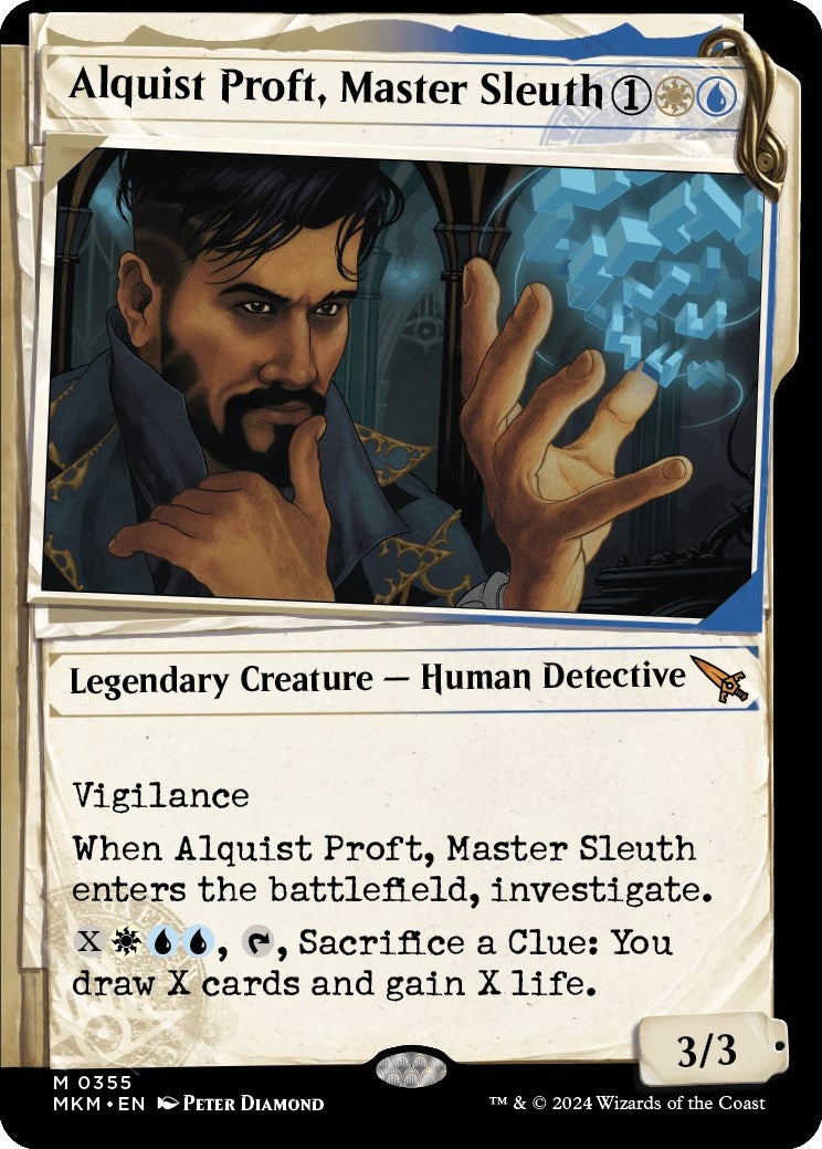 Alquist Proft Master Sleuth (Showcase) (355) [MKM] - MTG Single