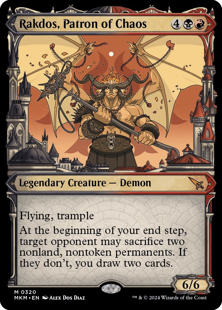 Rakdos Patron of Chaos (Showcase) (0320) (320) [MKM] - MTG Single