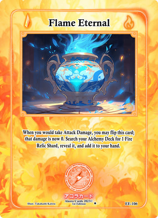Flame Eternal (106) (EE1E) - Akora TCG Single
