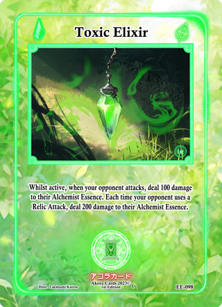 Toxic Elixir (98) (EE1E) - Akora TCG Single