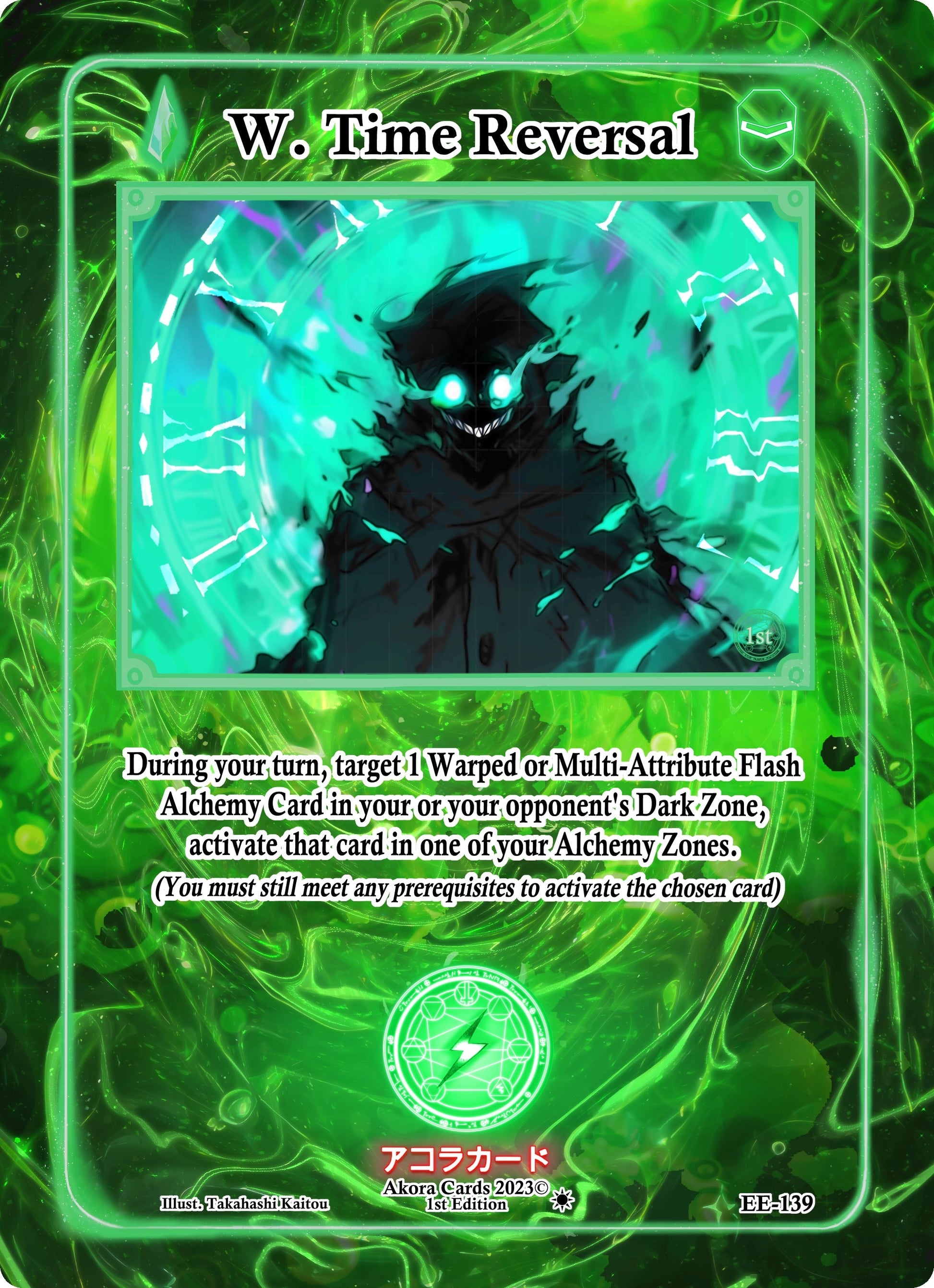 W. Time Reversal (139) (EE1E) - Akora TCG Single