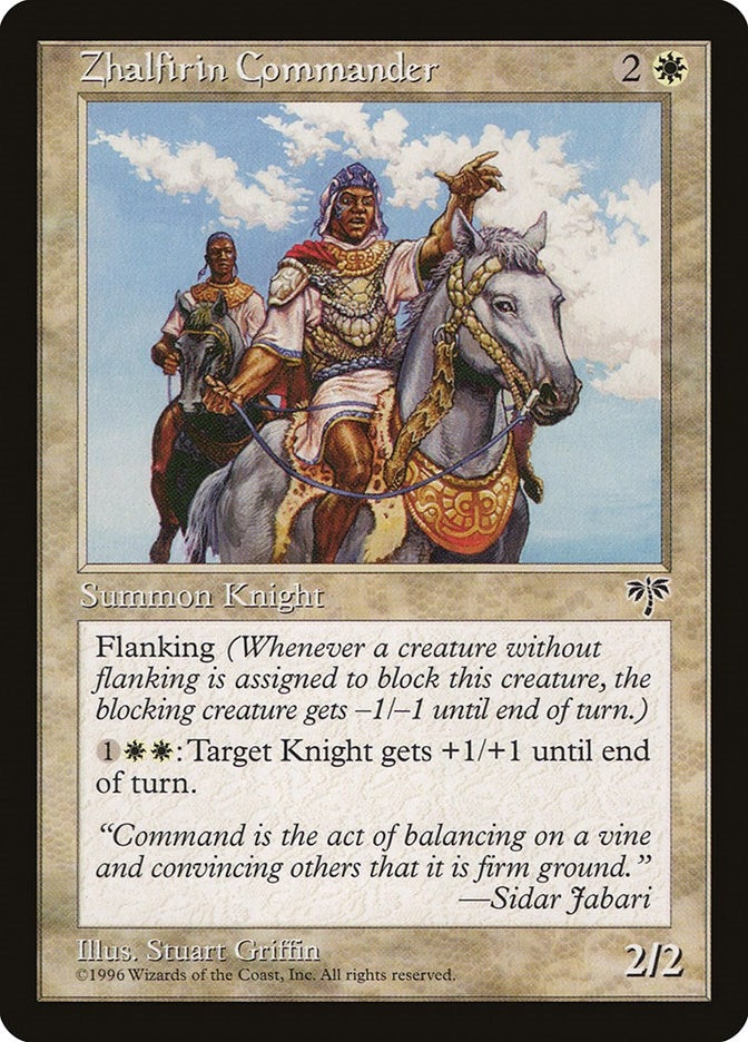 Zhalfirin Commander [MIR] - MTG Single