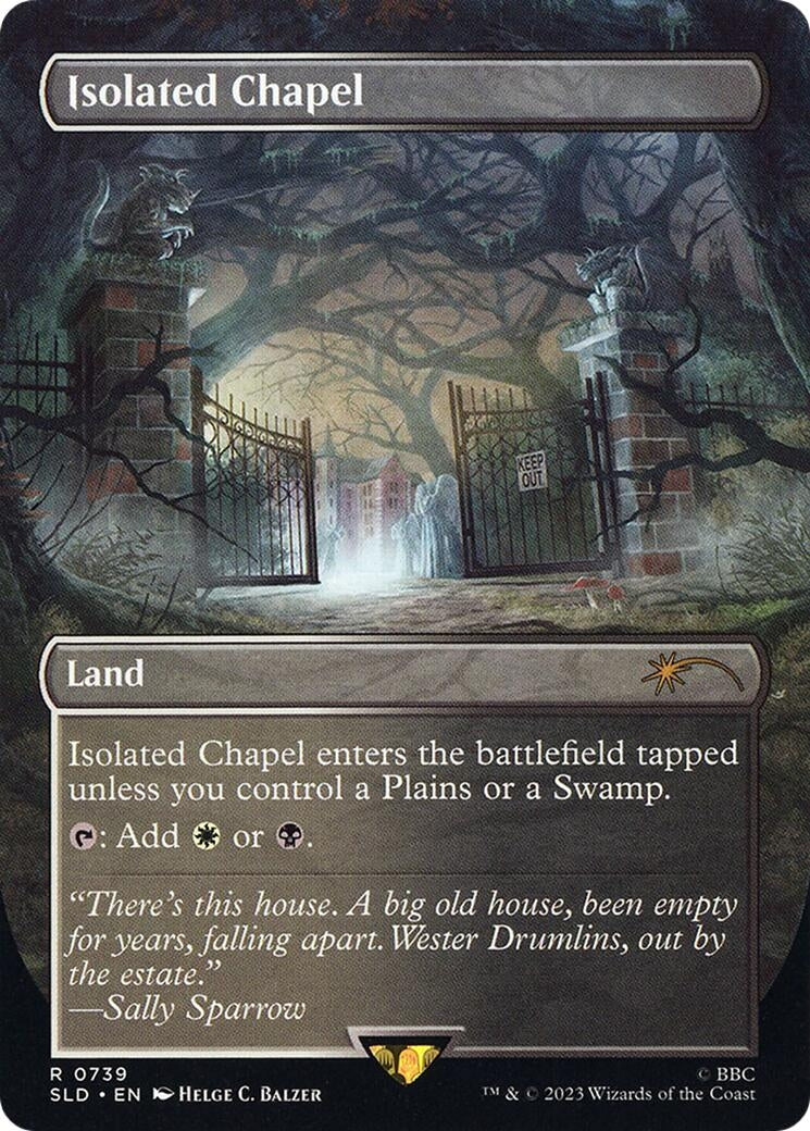 Isolated Chapel (739) [SLD] - MTG Single