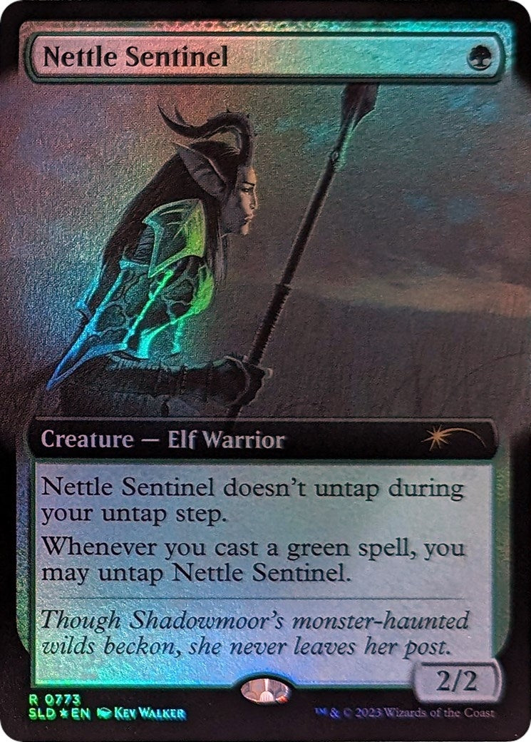 Nettle Sentinel (Extended Art) (773) [SLD] - MTG Single