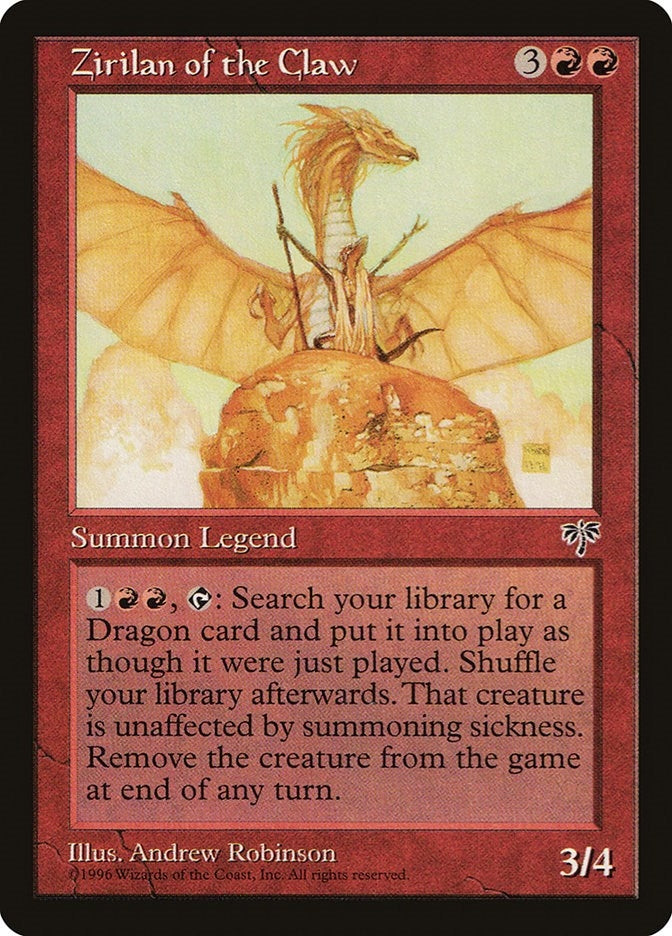 Zirilan of the Claw [MIR] - MTG Single