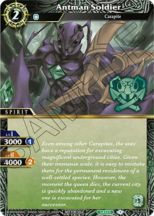 Antman Soldier (Event Pack Vol. 3) (5009) [LEP] - Battle Spirits Saga Single