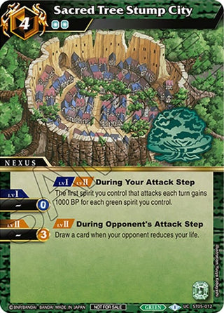 Sacred Tree Stump City (Event Pack Vol. 3) (5012) [LEP] - Battle Spirits Saga Single
