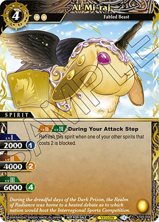 Al-Mi’raj (Finalist Card Set Vol. 3) (4004) [LEP] - Battle Spirits Saga Single