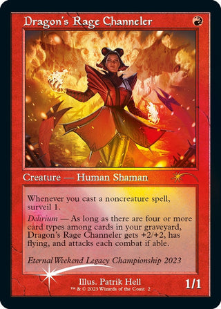 Dragon’s Rage Channeler (Retro Frame) (2) [MFP] - MTG Single