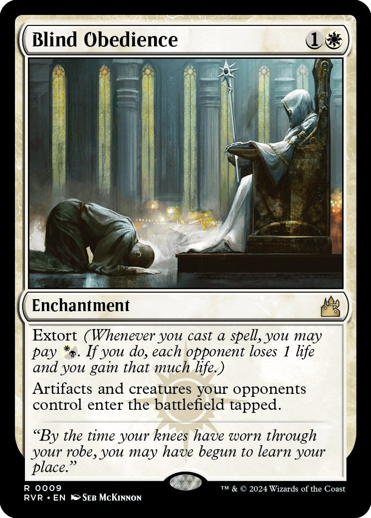 Blind Obedience (9) [RVR] - MTG Single