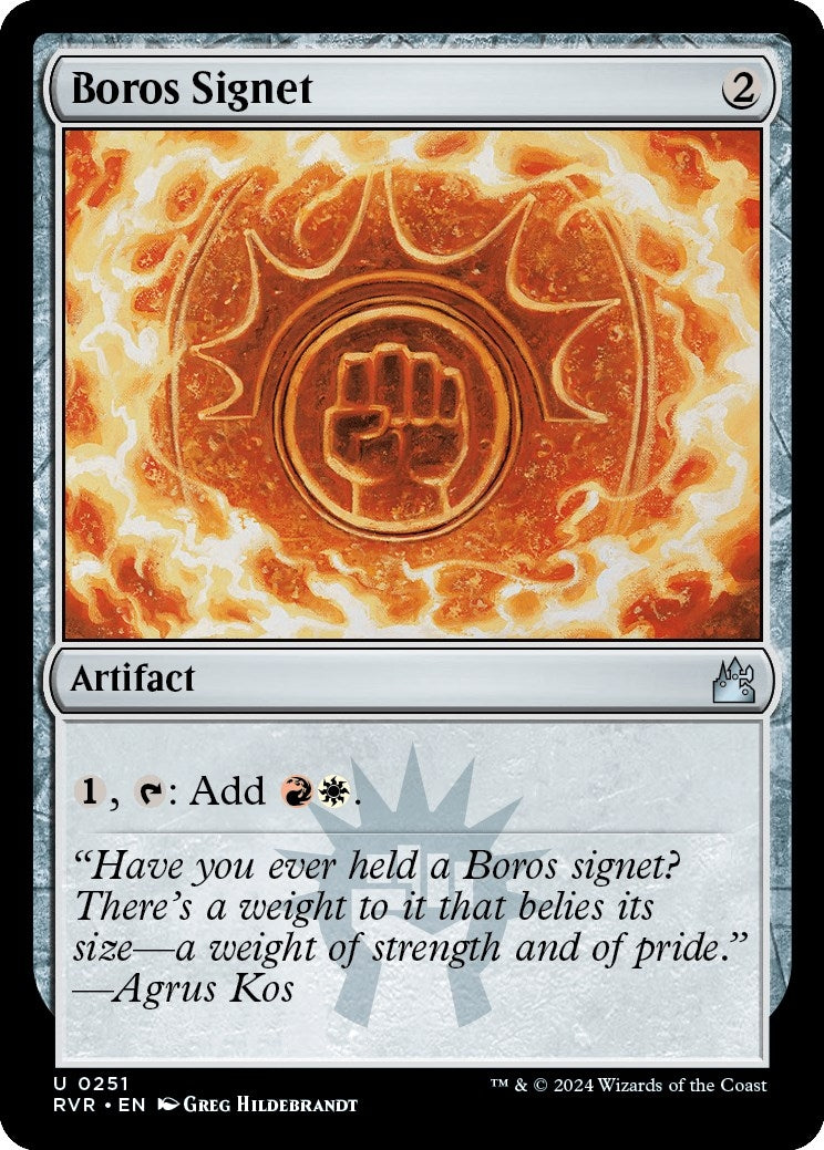 Boros Signet (251) [RVR] - MTG Single