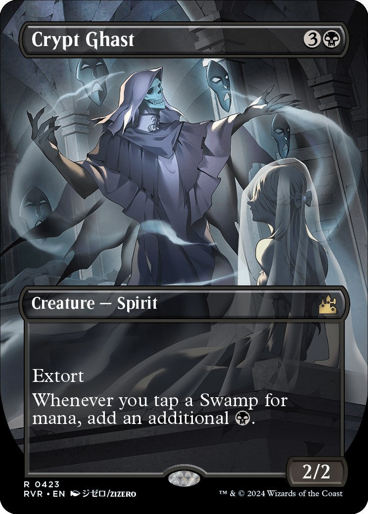 Crypt Ghast (Anime Borderless) (423) [RVR] - MTG Single