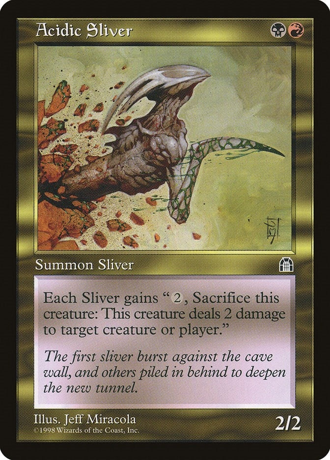 Acidic Sliver [STH] - MTG Single