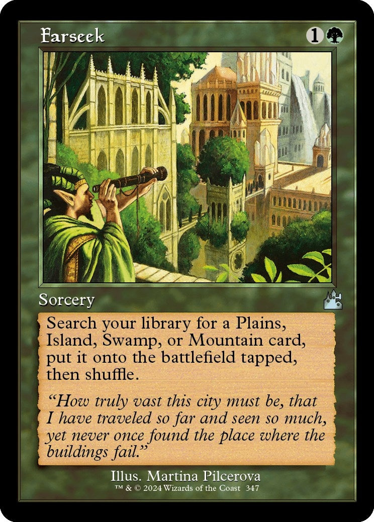 Farseek (Retro Frame) (347) [RVR] - MTG Single