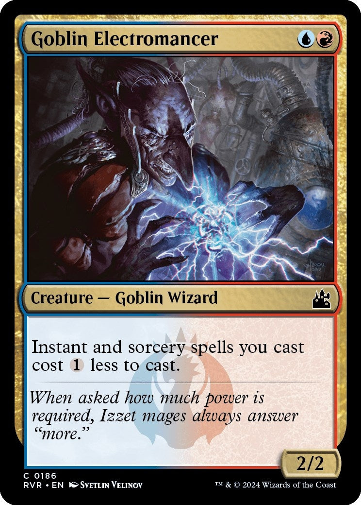 Goblin Electromancer (186) [RVR] - MTG Single