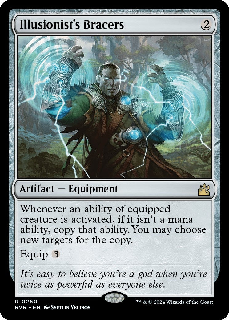 Illusionist’s Bracers (260) [RVR] - MTG Single