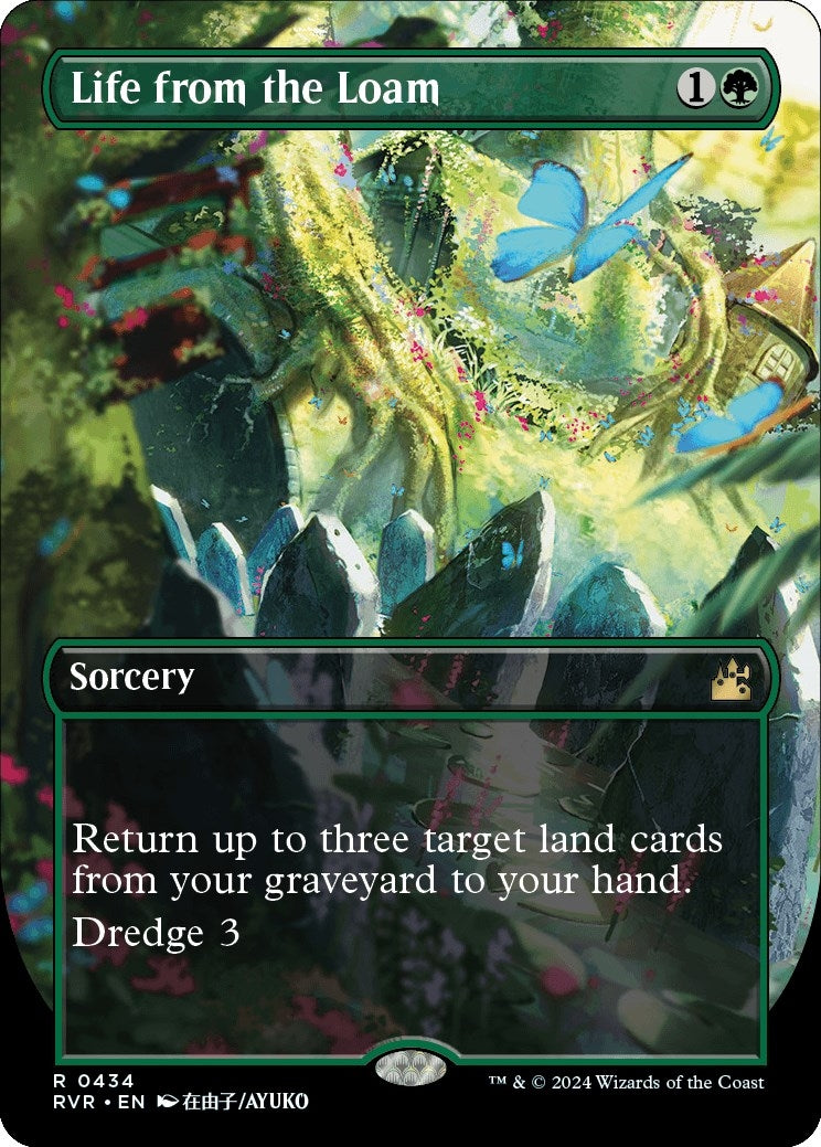 Life from the Loam (Anime Borderless) (434) [RVR] - MTG Single