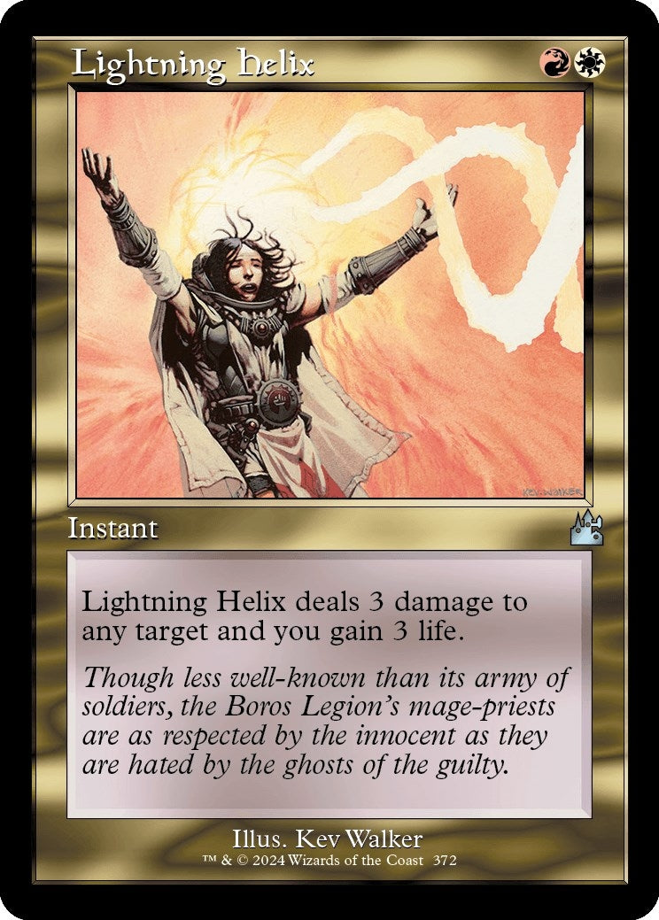 Lightning Helix (Retro Frame) (372) [RVR] - MTG Single