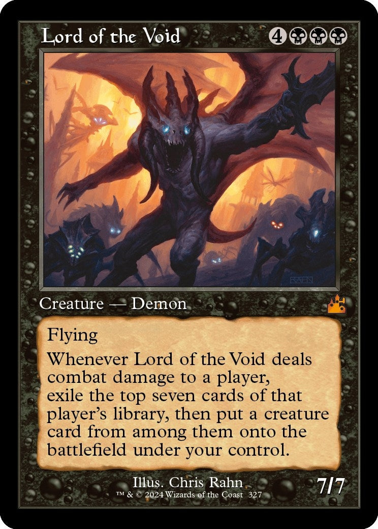 Lord of the Void (Retro Frame) (327) [RVR] - MTG Single