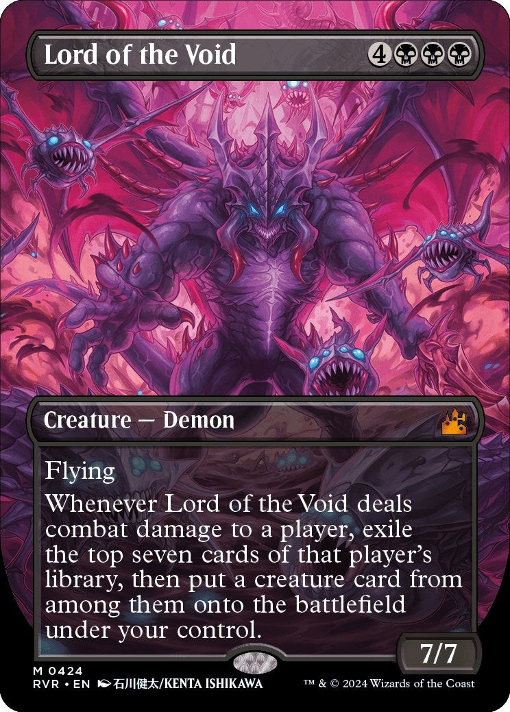 Lord of the Void (Anime Borderless) (424) [RVR] - MTG Single