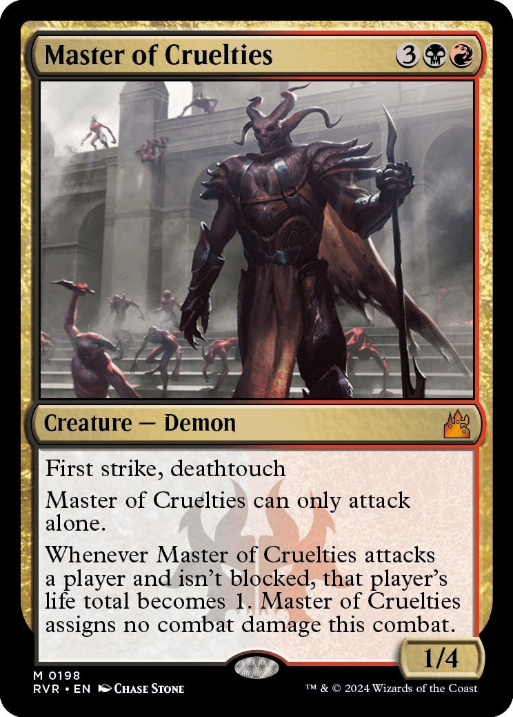 Master of Cruelties (198) [RVR] - MTG Single