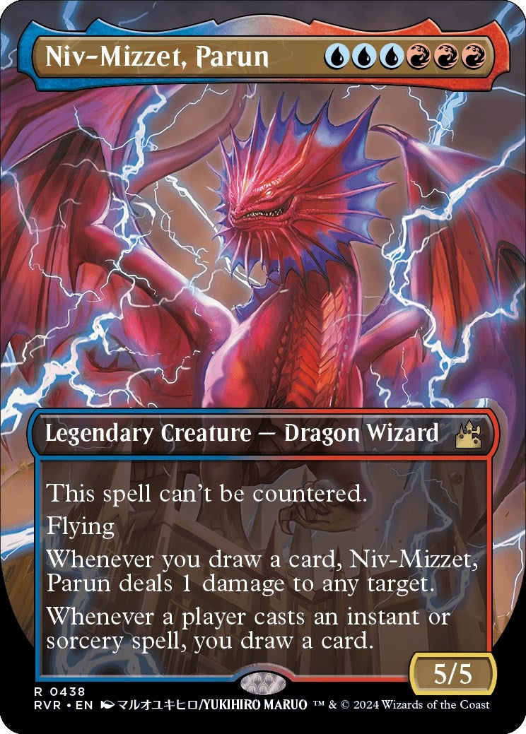 Niv-Mizzet Parun (Anime Borderless) (438) [RVR] - MTG Single