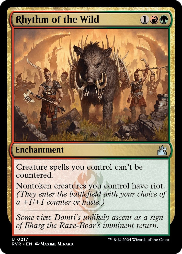Rhythm of the Wild (217) [RVR] - MTG Single