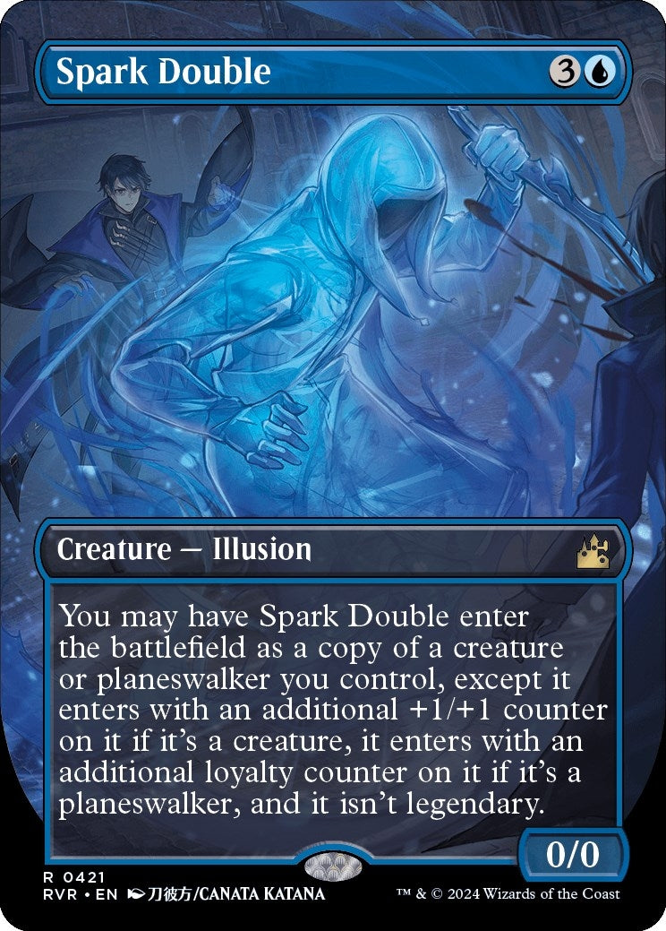Spark Double (Anime Borderless) (421) [RVR] - MTG Single
