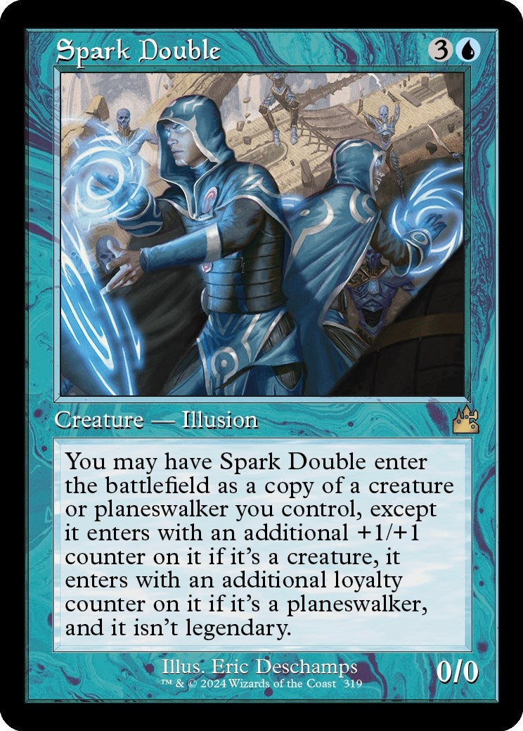 Spark Double (Retro Frame) (319) [RVR] - MTG Single