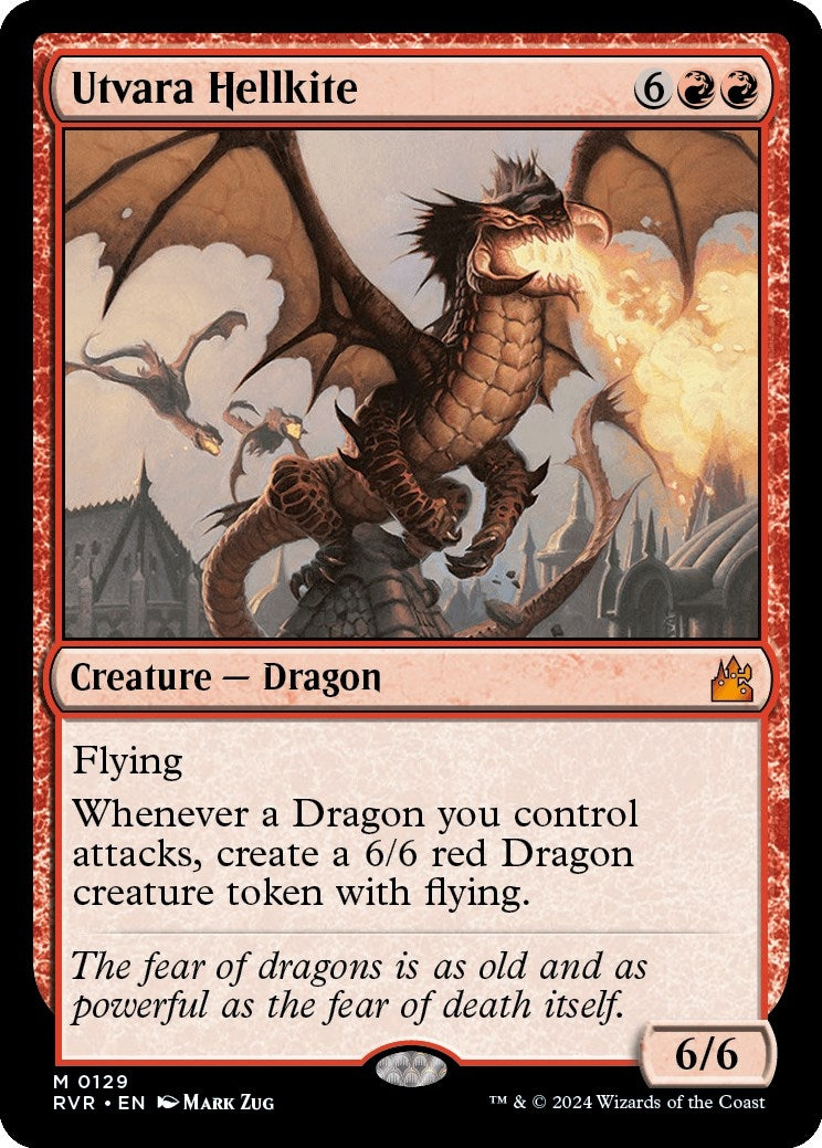 Utvara Hellkite (129) [RVR] - MTG Single