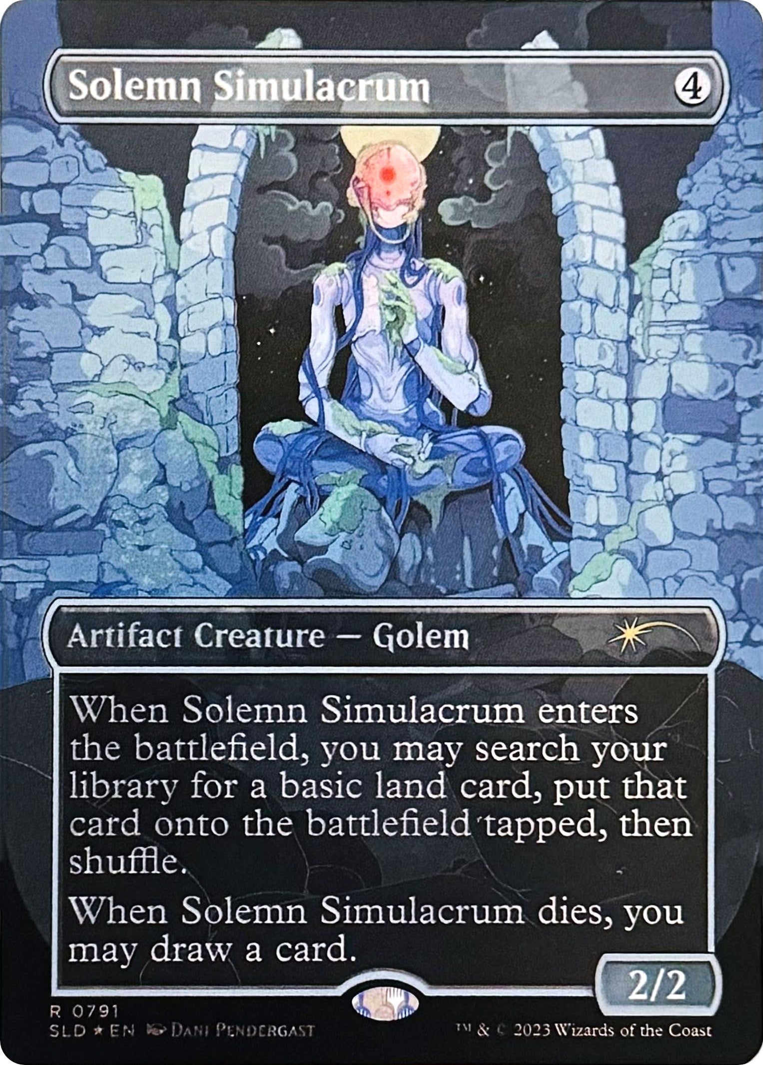 Solemn Simulacrum (0791) (791) [SLD] - MTG Single