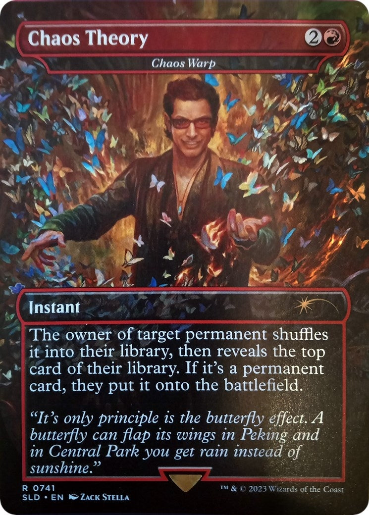 Chaos Theory - Chaos Warp (741) [SLD] - MTG Single