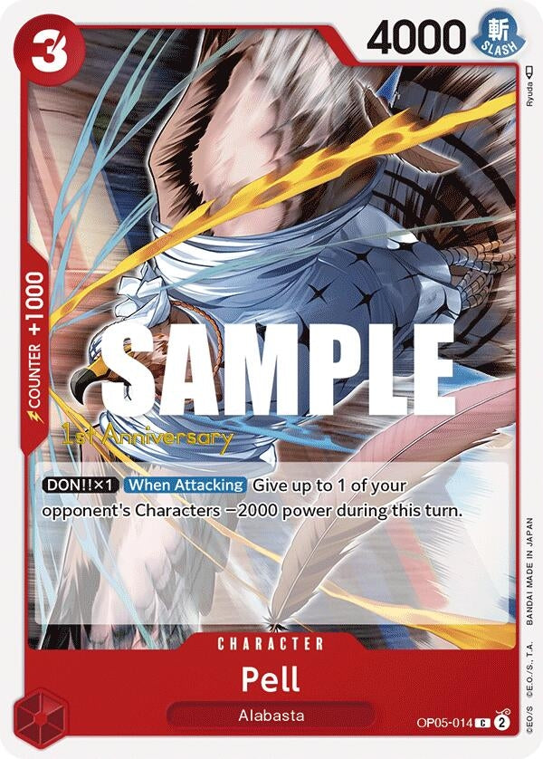 Pell (5014) (OP05 ANN) - One Piece Card Game Single