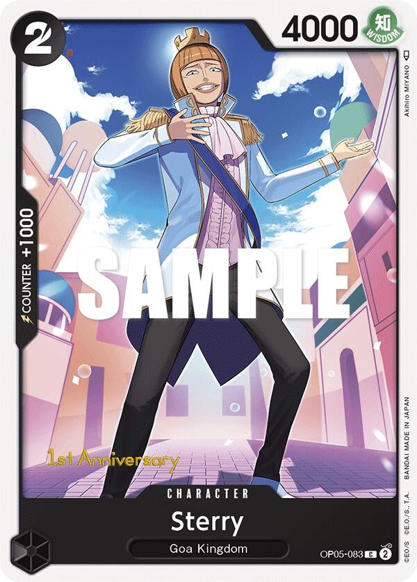 Sterry (5083) (OP05 ANN) - One Piece Card Game Single