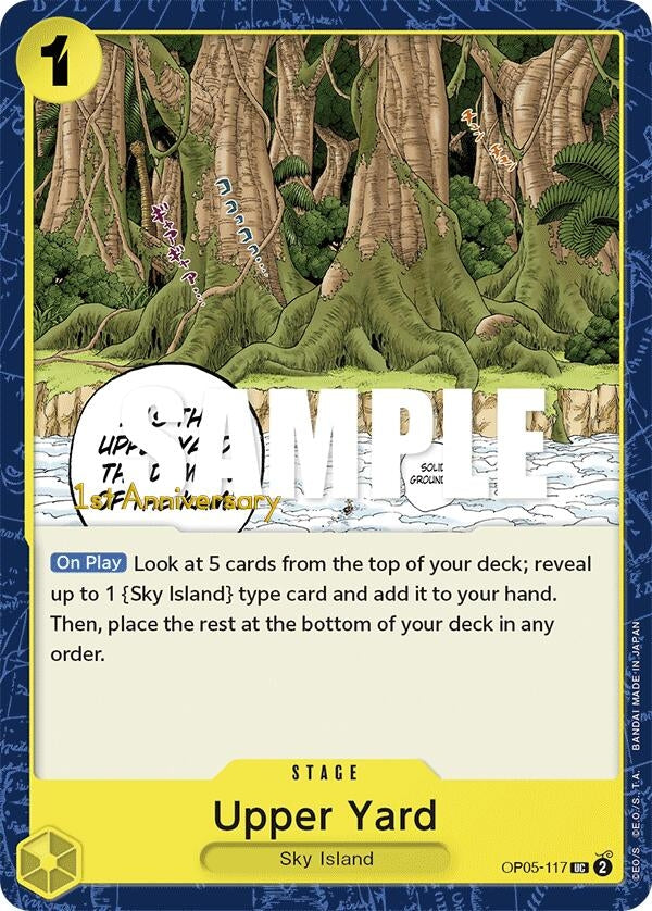 Upper Yard (5117) (OP05 ANN) - One Piece Card Game Single