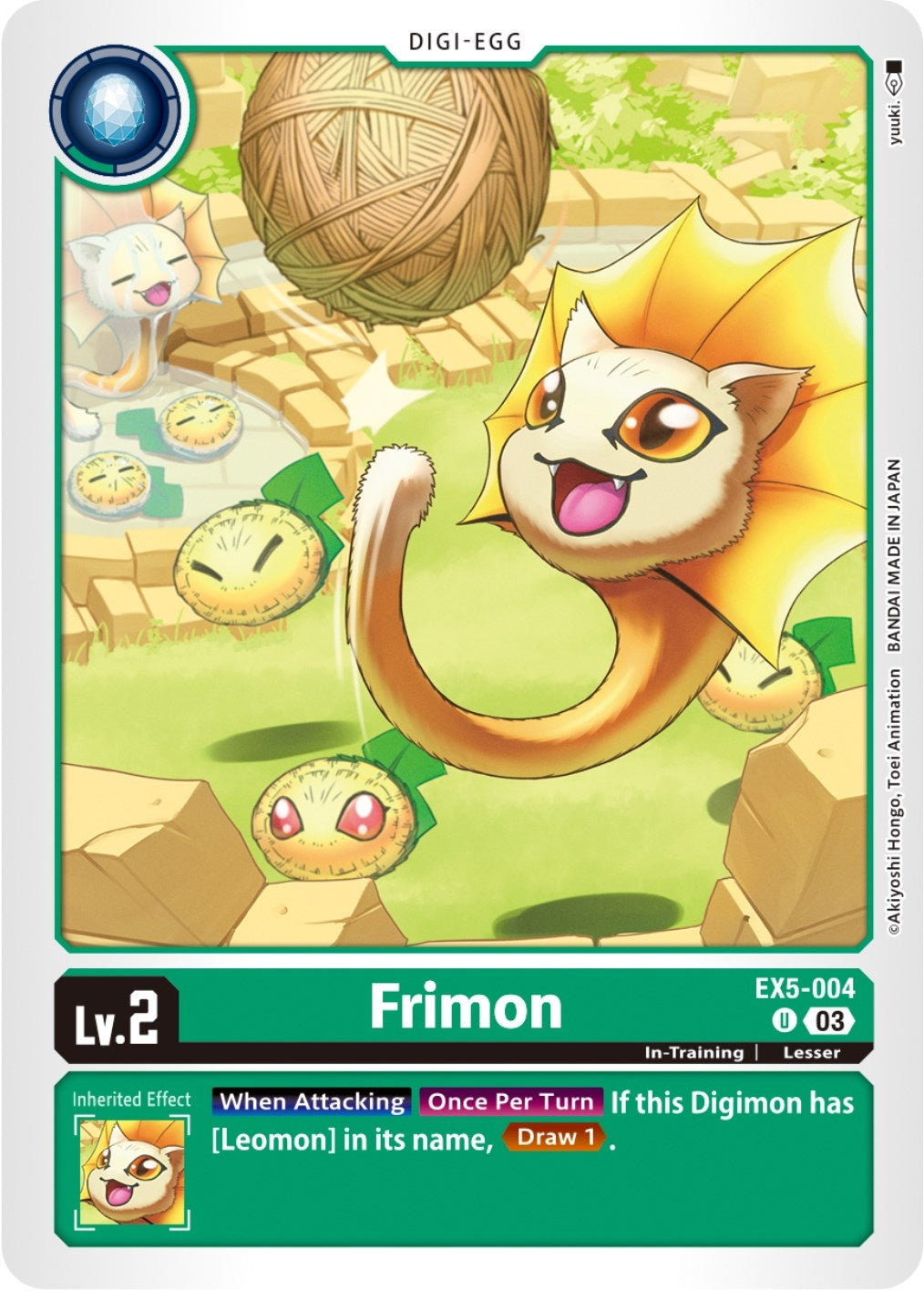 Frimon (5004) [EX05] - Digimon Card Game Single