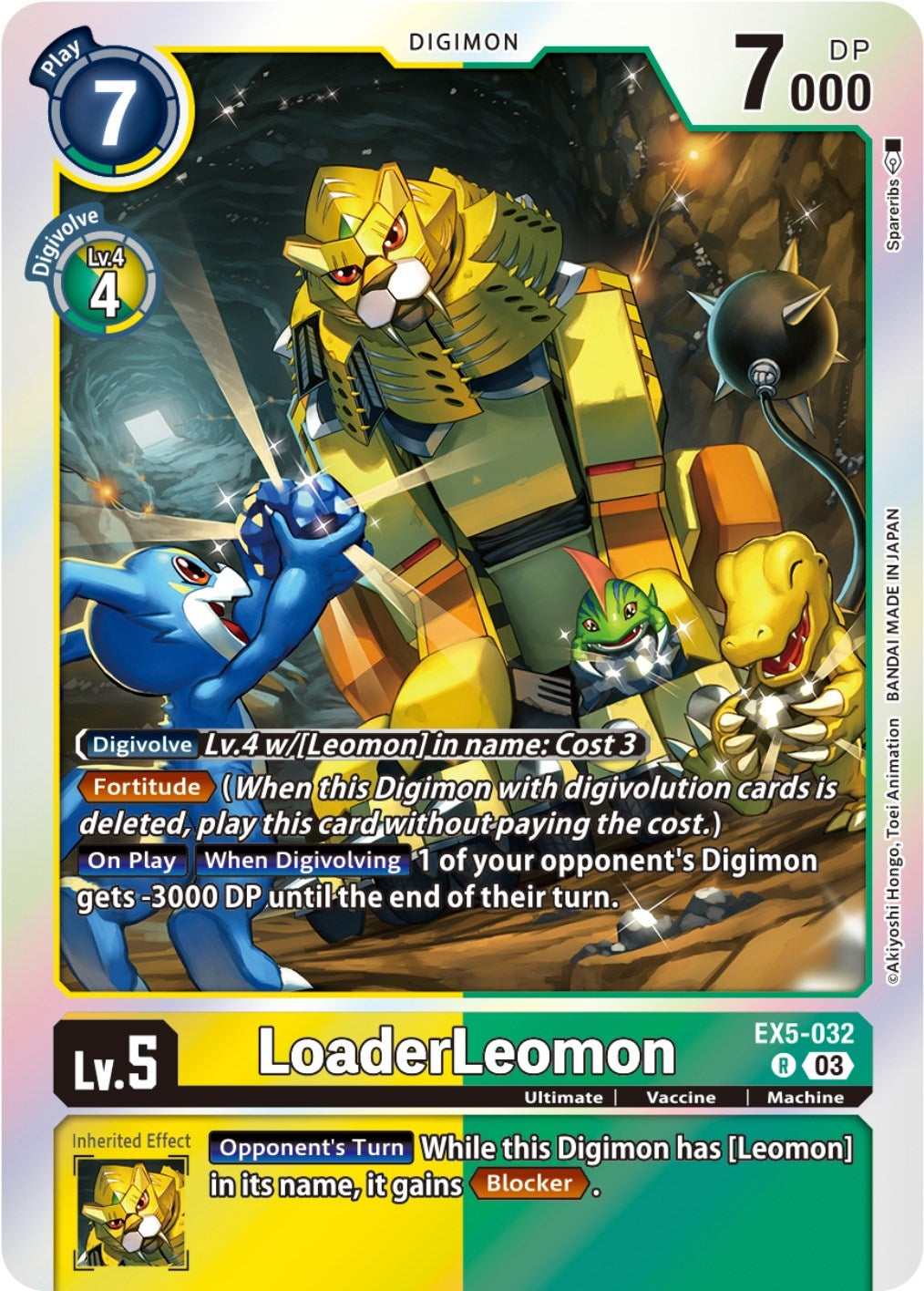 LoaderLeomon (5032) [EX05] - Digimon Card Game Single