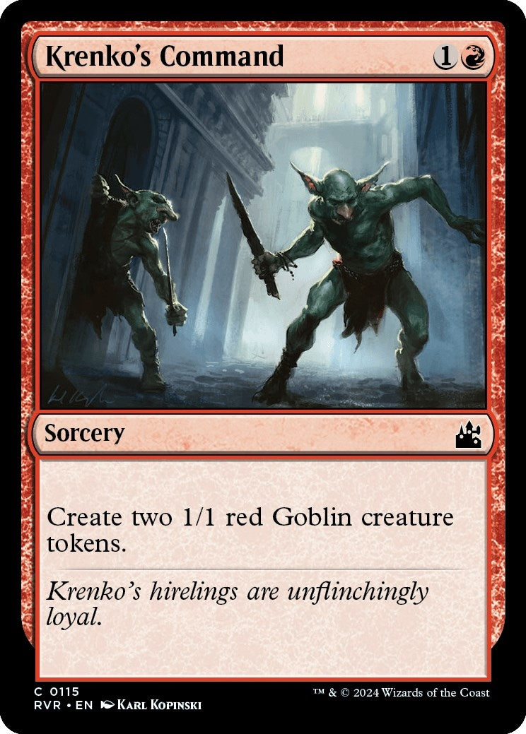 Krenko’s Command (115) [RVR] - MTG Single