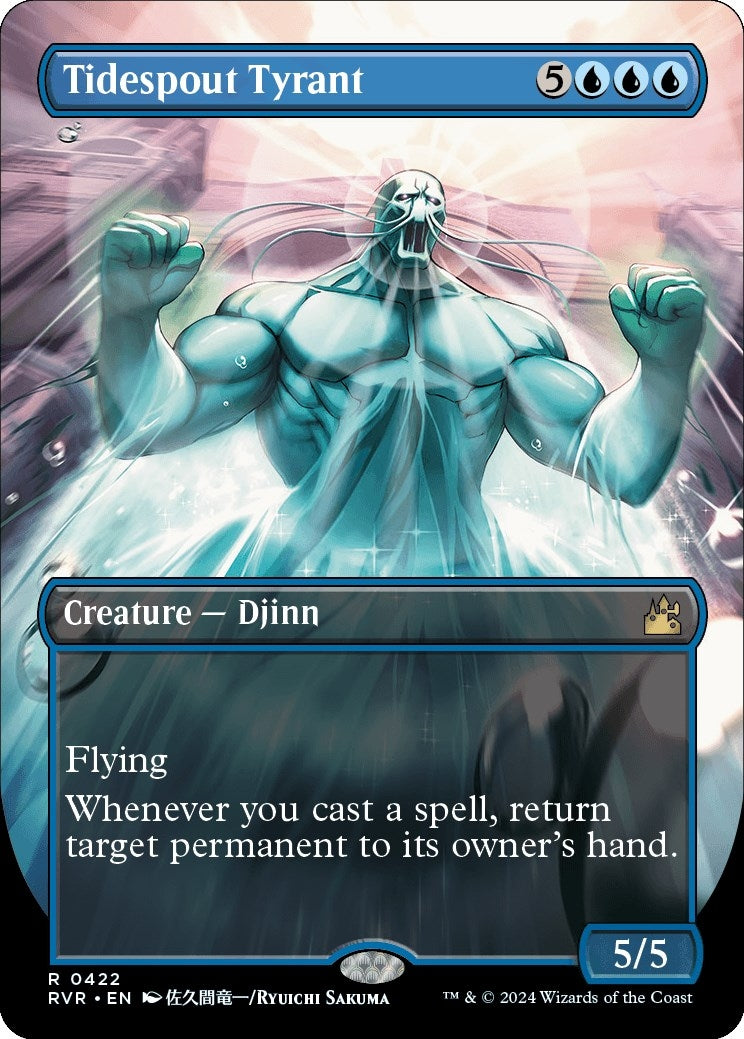 Tidespout Tyrant (Anime Borderless) (422) [RVR] - MTG Single