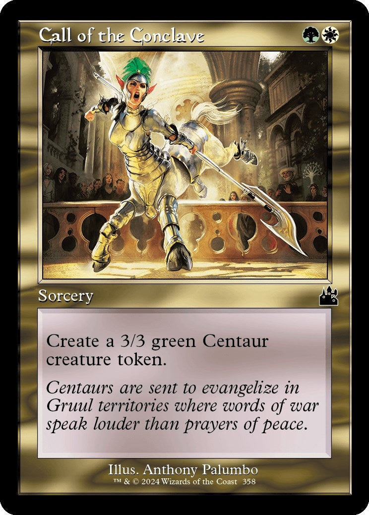 Call of the Conclave (Retro Frame) (358) [RVR] - MTG Single