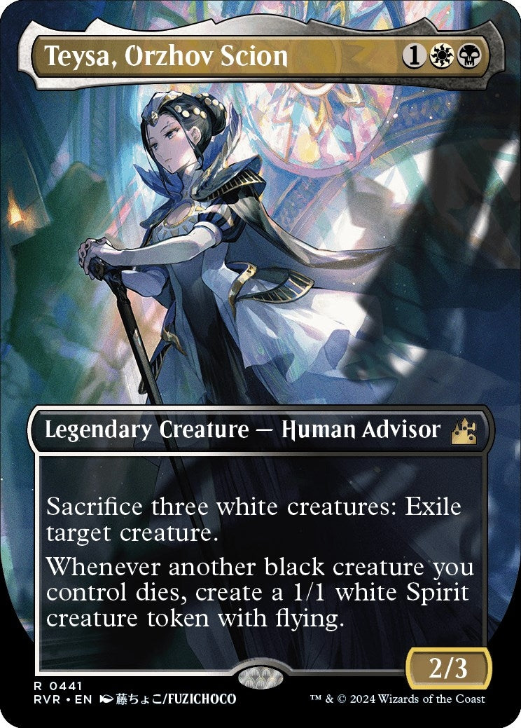 Teysa Orzhov Scion (Anime Borderless) (441) [RVR] - MTG Single