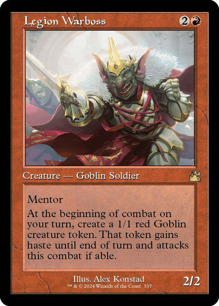 Legion Warboss (Retro Frame) (337) [RVR] - MTG Single