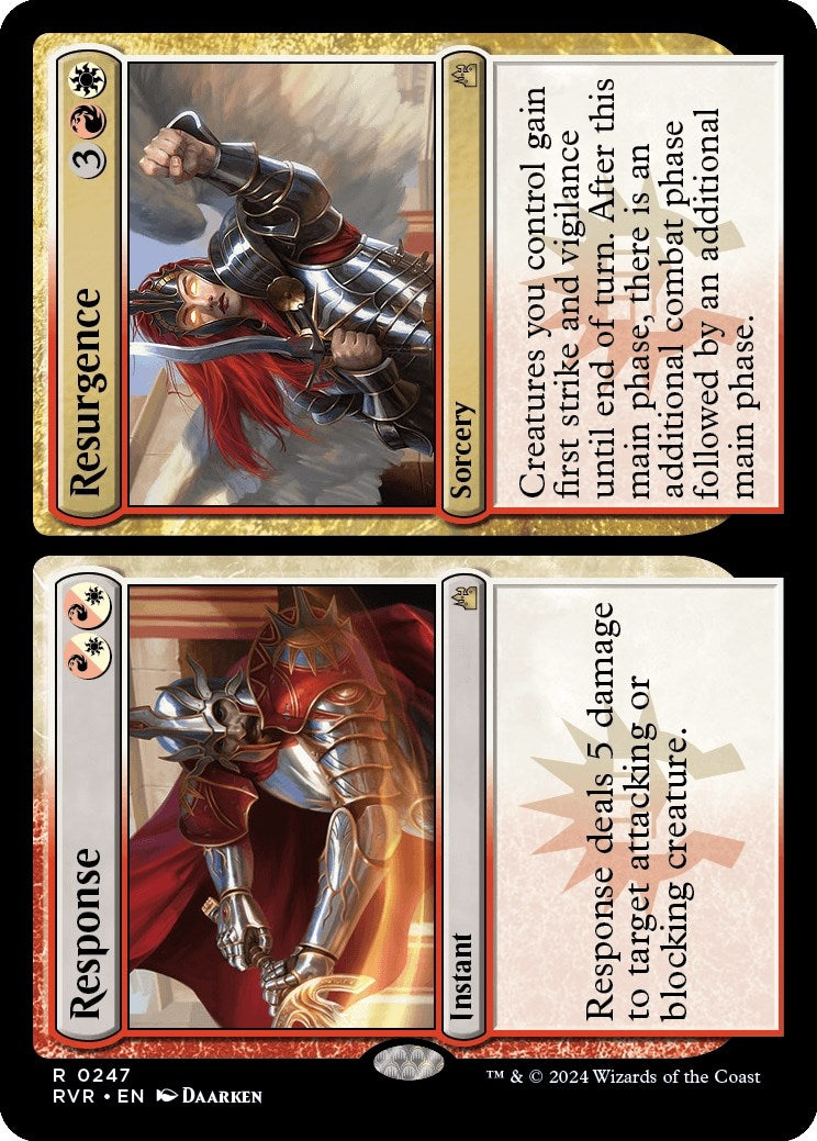 Response // Resurgence (247) [RVR] - MTG Single