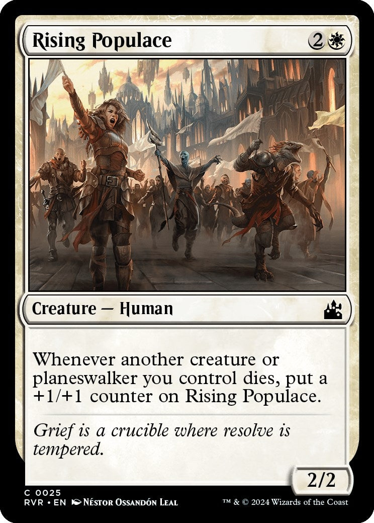 Rising Populace (25) [RVR] - MTG Single