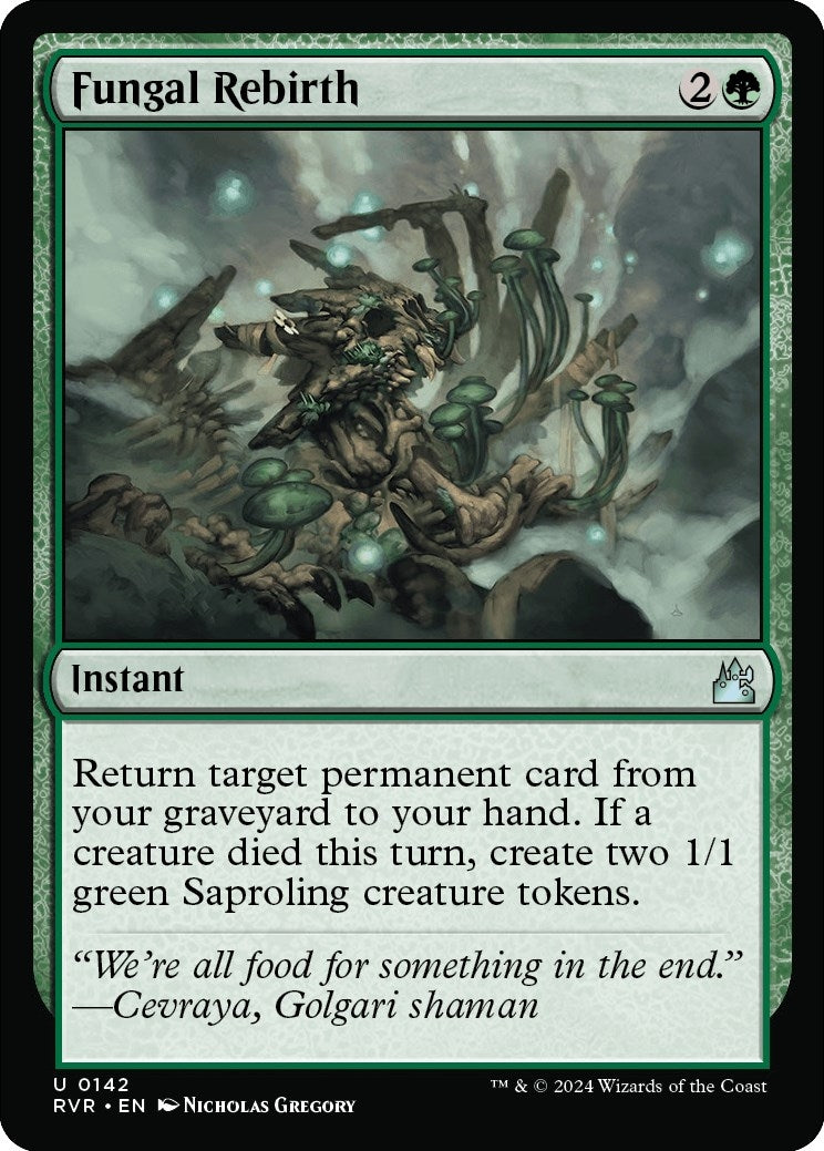 Fungal Rebirth (142) [RVR] - MTG Single