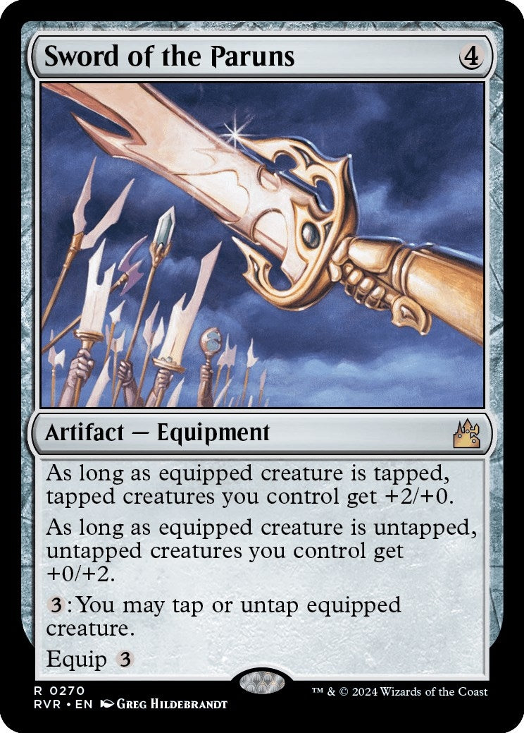 Sword of the Paruns (270) [RVR] - MTG Single